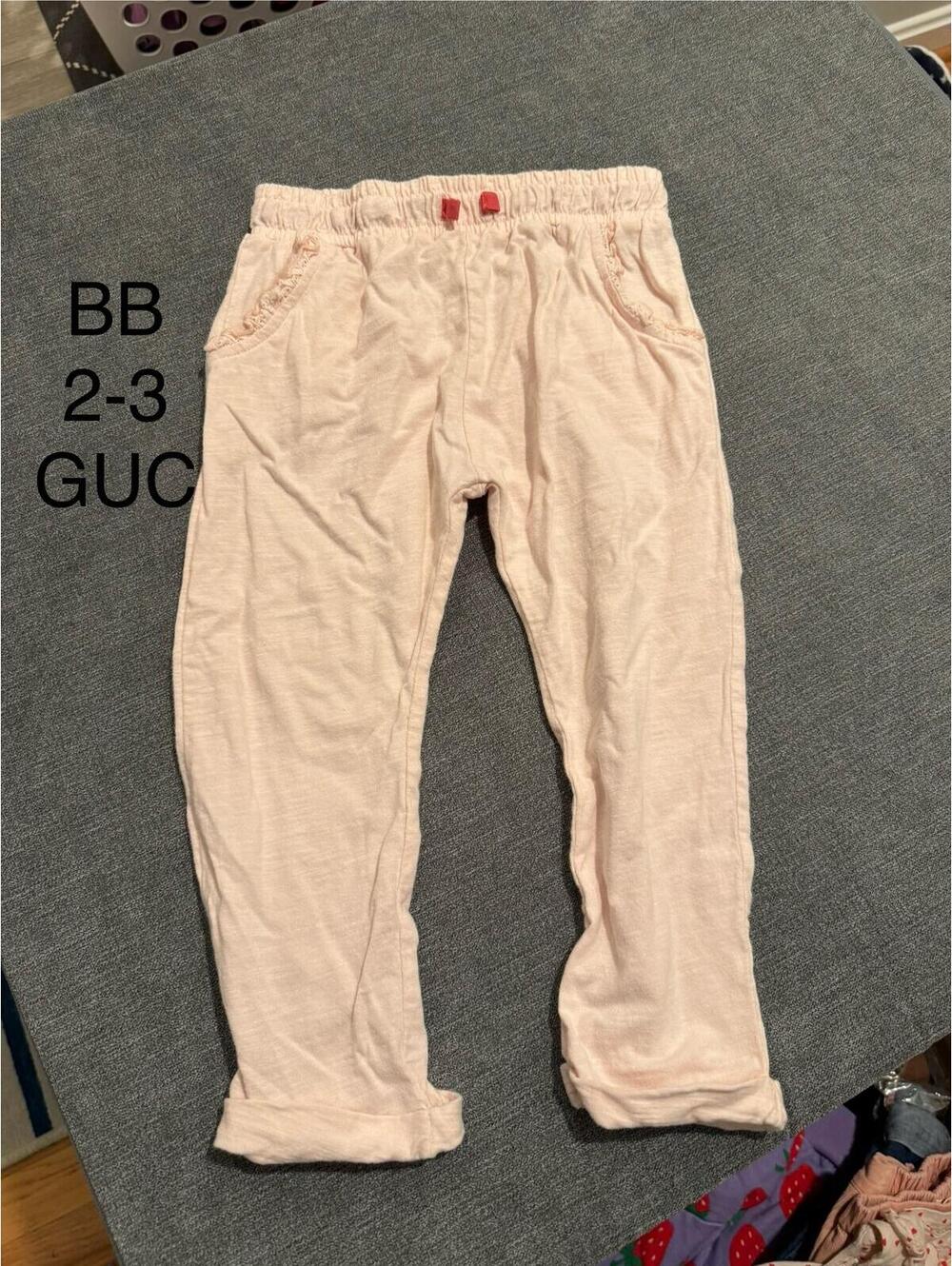 Baby Boden Light Pink Girls' Pants Size 2-3 Years